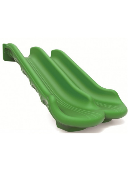 Гірка пряма подвійна для ігрового майданчика Гірка пряма подвійна для ігрового майданчика